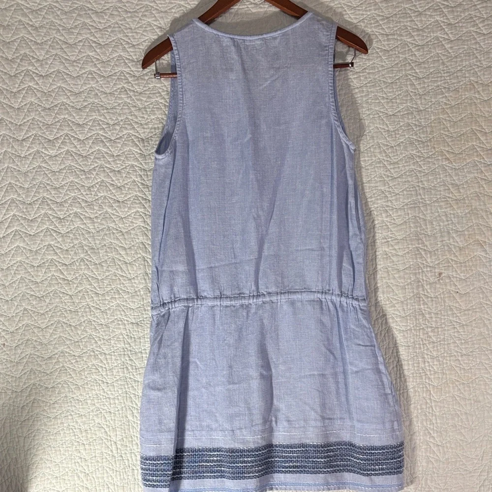 Dylan Light Blue Fabric with Tag Detail - Picture 7 of 9